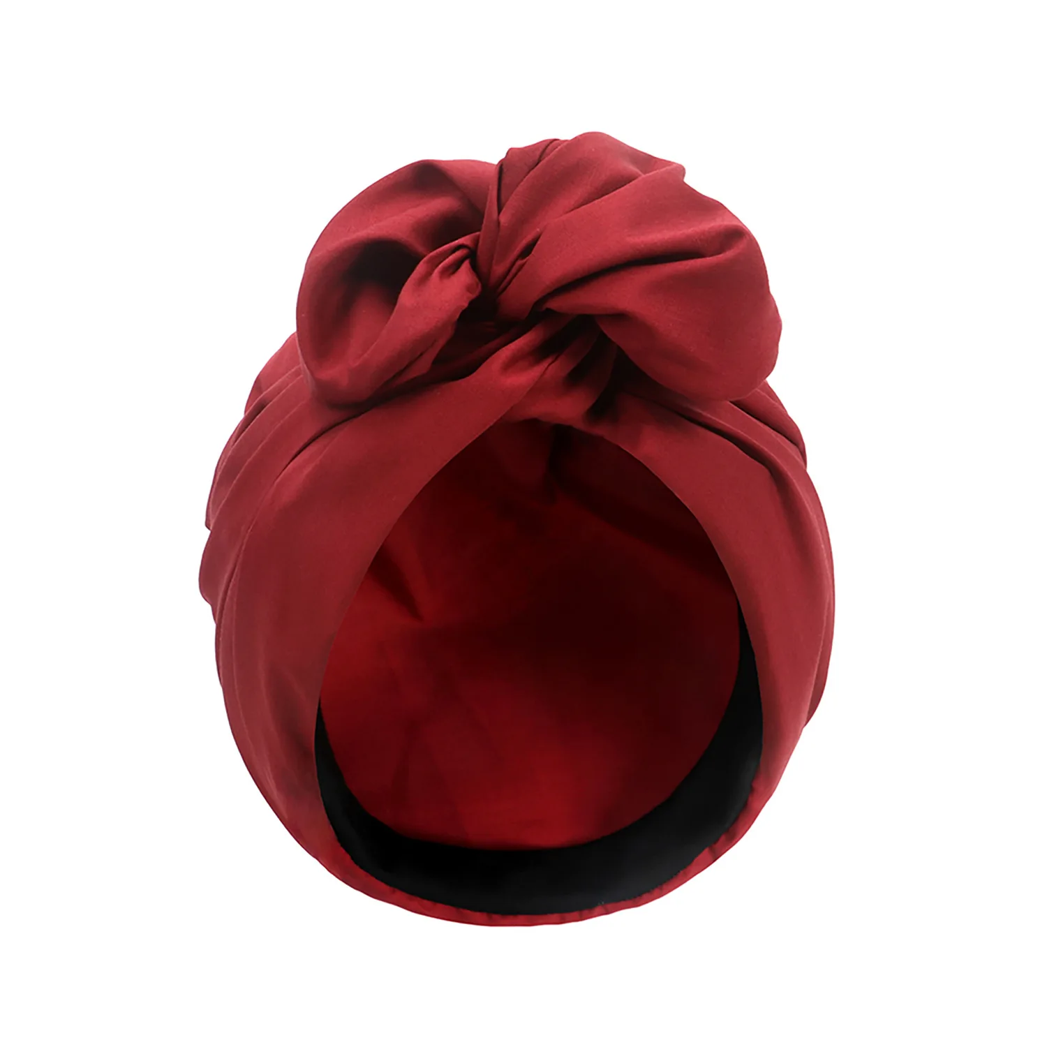 Women's Hair Cover Cap Ladies Head Wraps Muslim Headscarf Bonnet French Vintage Turban Hat Fashion Female Bandana Headband