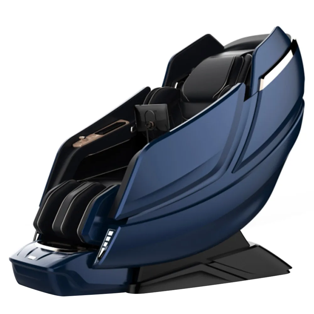 2024 Multifunctional Automatic Robotic 5D Zero Gravity Luxury Stretch Dual Core Sl Track Massage Chair 3