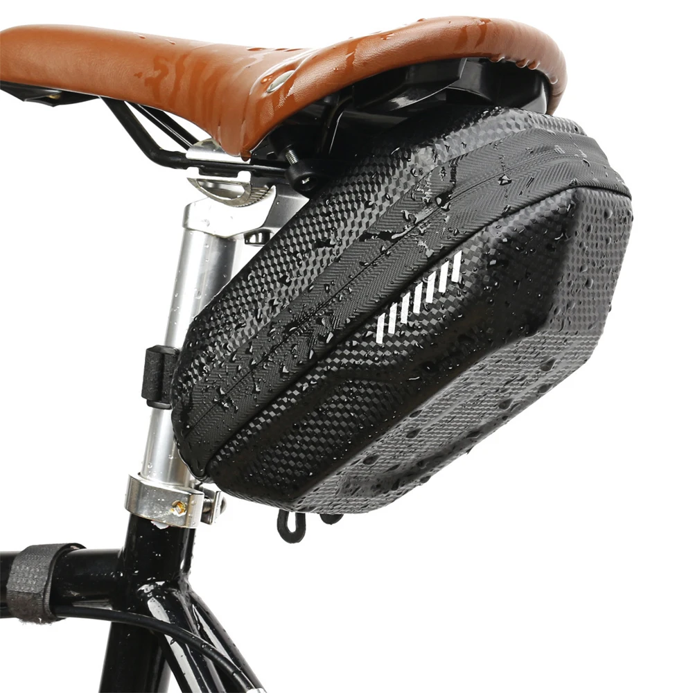 ThinkRider Bicycle Saddle Bag Waterproof Cycling Panniers MTB Road Bike  Rear Tool Bag Reflective Bag Bike Accessories