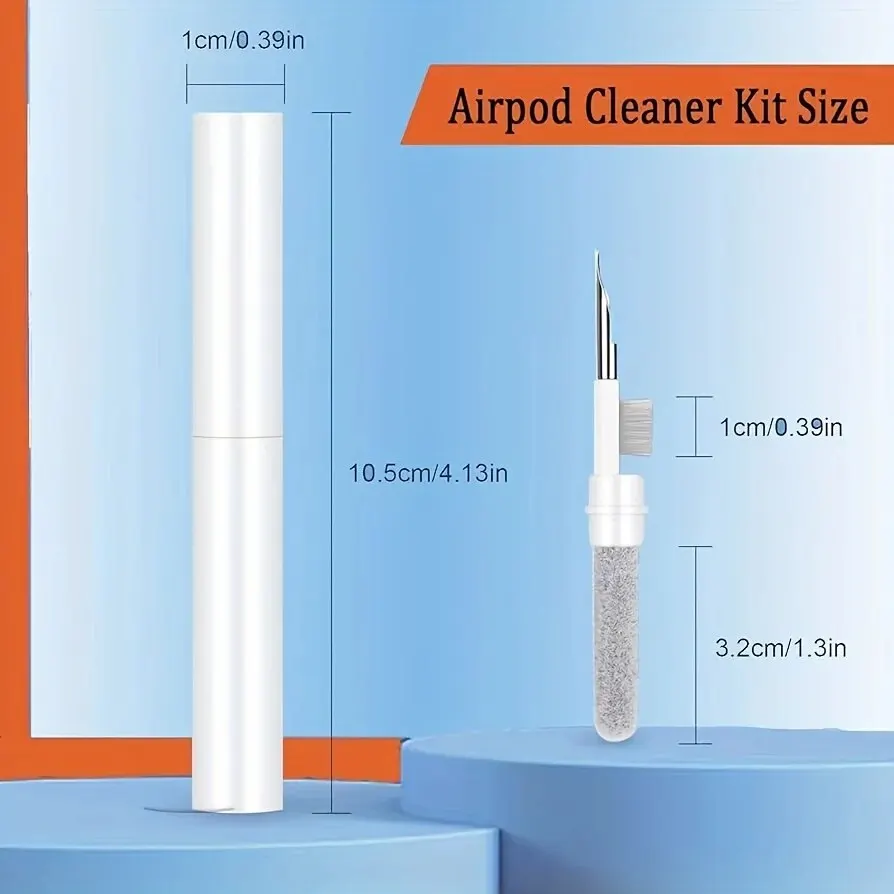 3-in-1 Small Bluetooth Earbud Cleaning Tool Multi-function Cleaning Kit Pen Wireless Headset Brush earbud cleaning tool