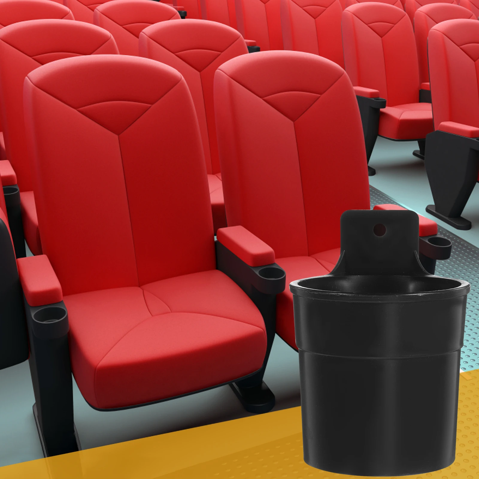 Cinema Chair Cup Holder Universal Drinks Rack Outdoor Theater Chair Lecture Hall Auditorium Stand