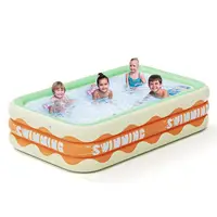 Thickened PVC Inflatable Swimming Pool Swimming Pool Wear-Resistant Aboves Ground Pool Bathtub Kids Pool Inflatable Pool 3