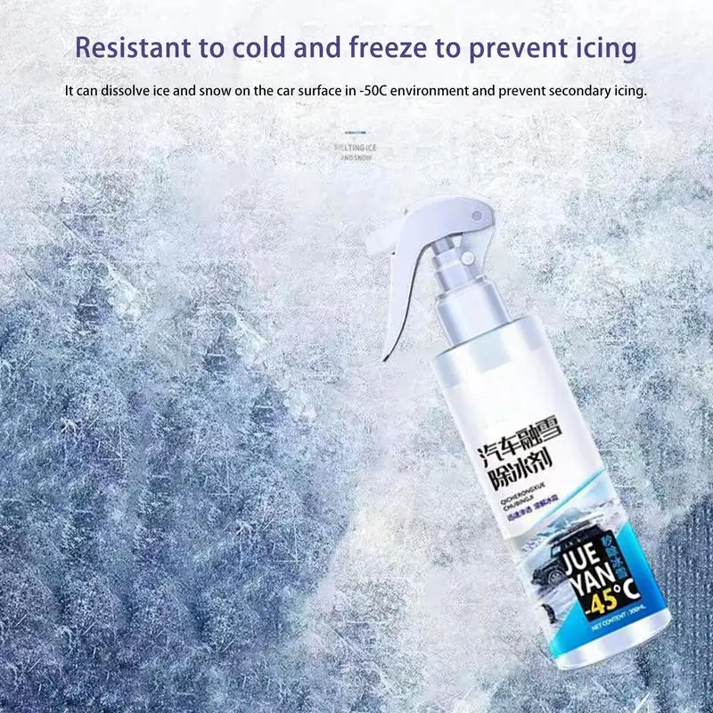 Windshield Washer Fluid Instantly Melts Ice Winter Frost Deicer Spray Snow  Melting Defrost Liquid For Windows Latches Key Locks - AliExpress