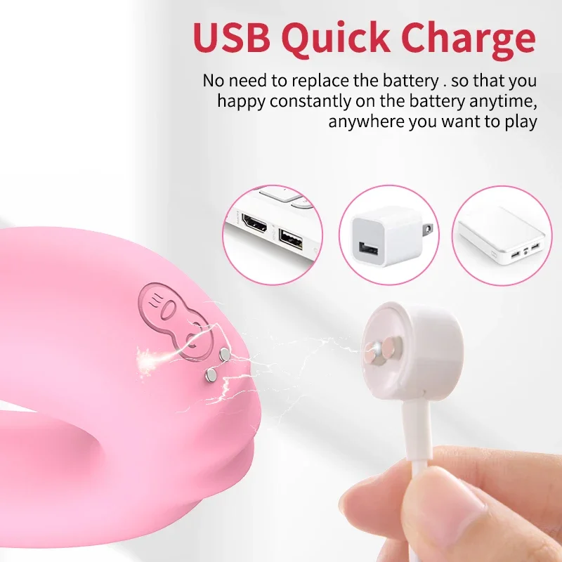 2 in 1 Licking Machine Clitoris Stimulator G-Spot Powerful Vibro Dildo Wand Female Clit Sucker Adult Sex Toys Vibrator for Women