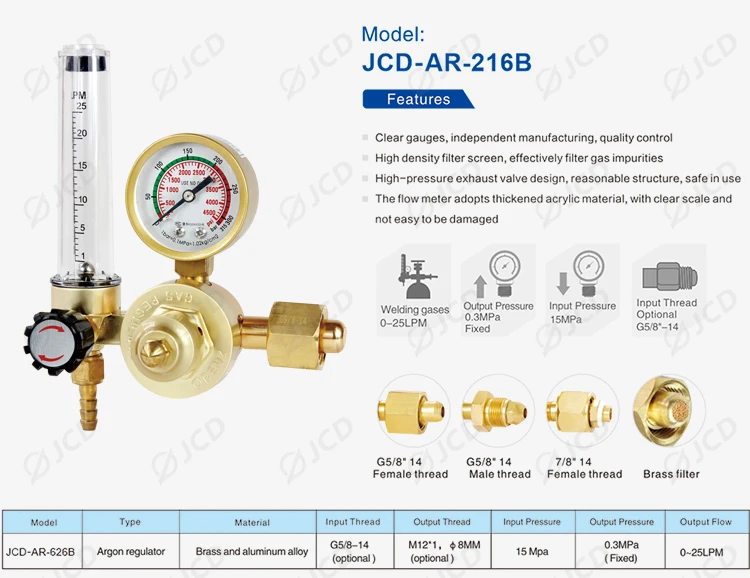 Welding Gas Argon Regulator - Image 6