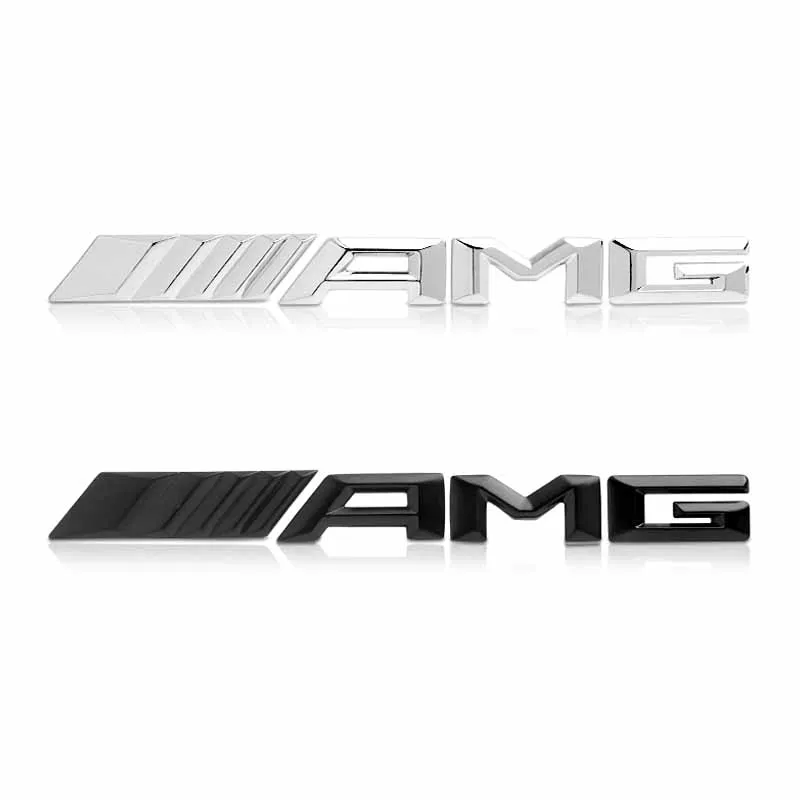 3D ABS Car Rear Trunk Badge Decal Letters Sticker For Mercedes Benz AMG A B C E G CLA C63 C63S E53 GT SLK W176 W205 W177 C260L