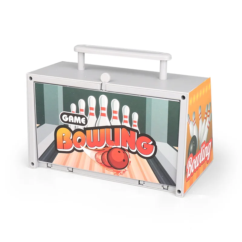 Children Bowling Game Set Bowling Supplies Sports Soccer Board Game With Storage Function Parent Child Interactive Sport