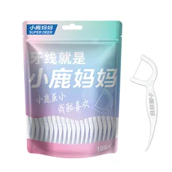 Fawnmum Dental Floss Picks - Premium Oral Care Set (Advanced 100pcs)