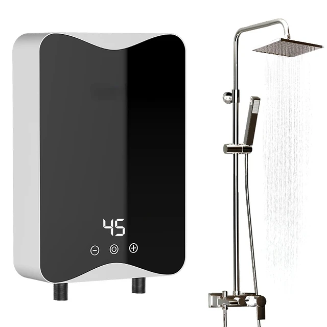 220V Instant Electric Hot Water Heater 110V Bathroom Quick Hot Water