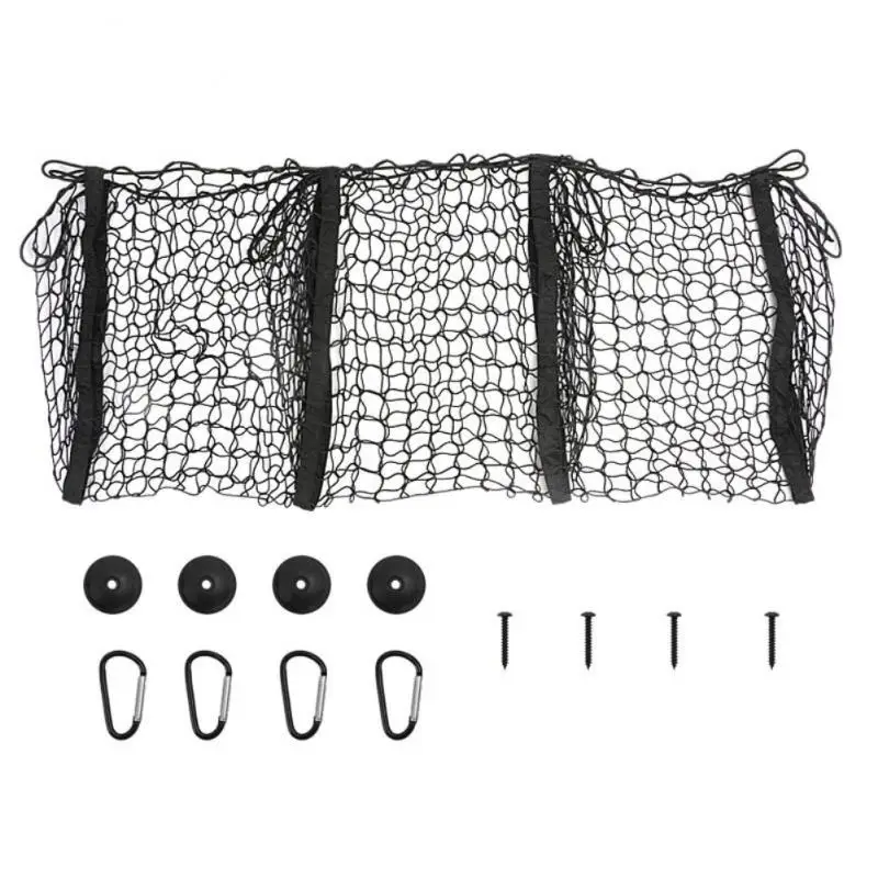 

Растягивающаяся тянущаяся эластичная сумка для хранения в автомобиле с крючками, сетка-органайзер для багажника автомобиля, сверхпрочная грузовая сеть для автомобиля, внедорожника, грузовика