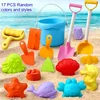 Children's Beach Toy Set, ATV, Sand Digging and Water Toy, Beach Bucket, Hourglass, Shovel, Beach Sand Play Tool Random Colors 6