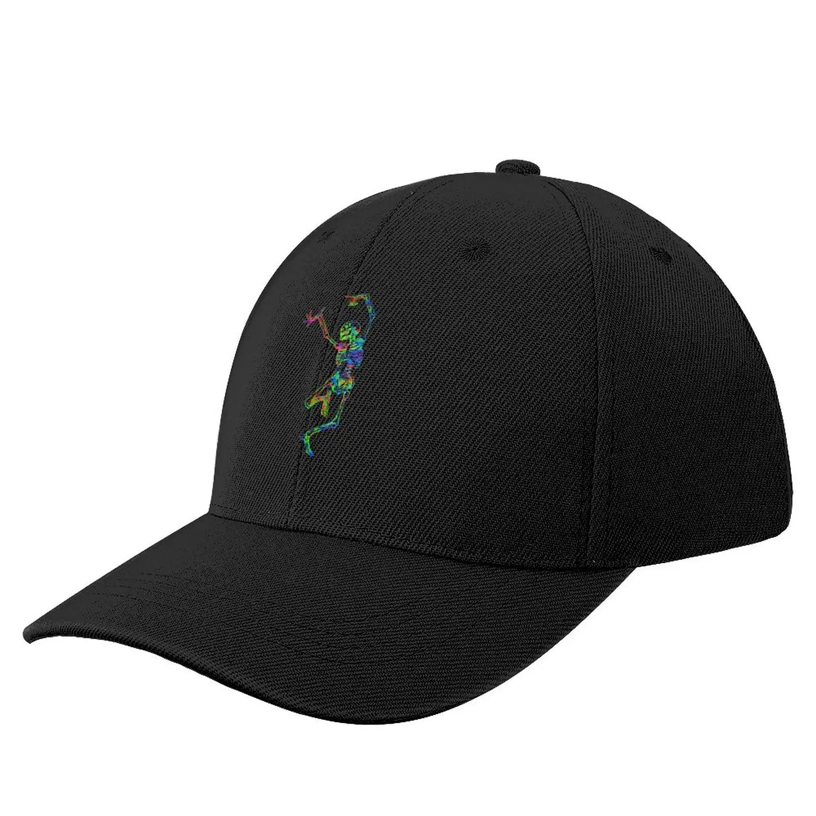 

Бейсболка для танцев с психиком смерти (на черном), роскошная мужская кепка для косплея, мужские шляпы для женщин