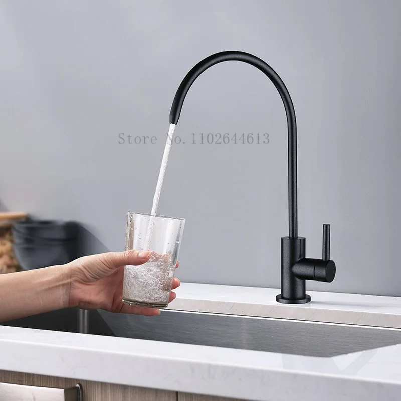 

Drinking Water Faucet, Kitchen Sink Faucet Beverage Faucet for Drinking Water Purifier Filter Filtration System, Lead-Free，Safe