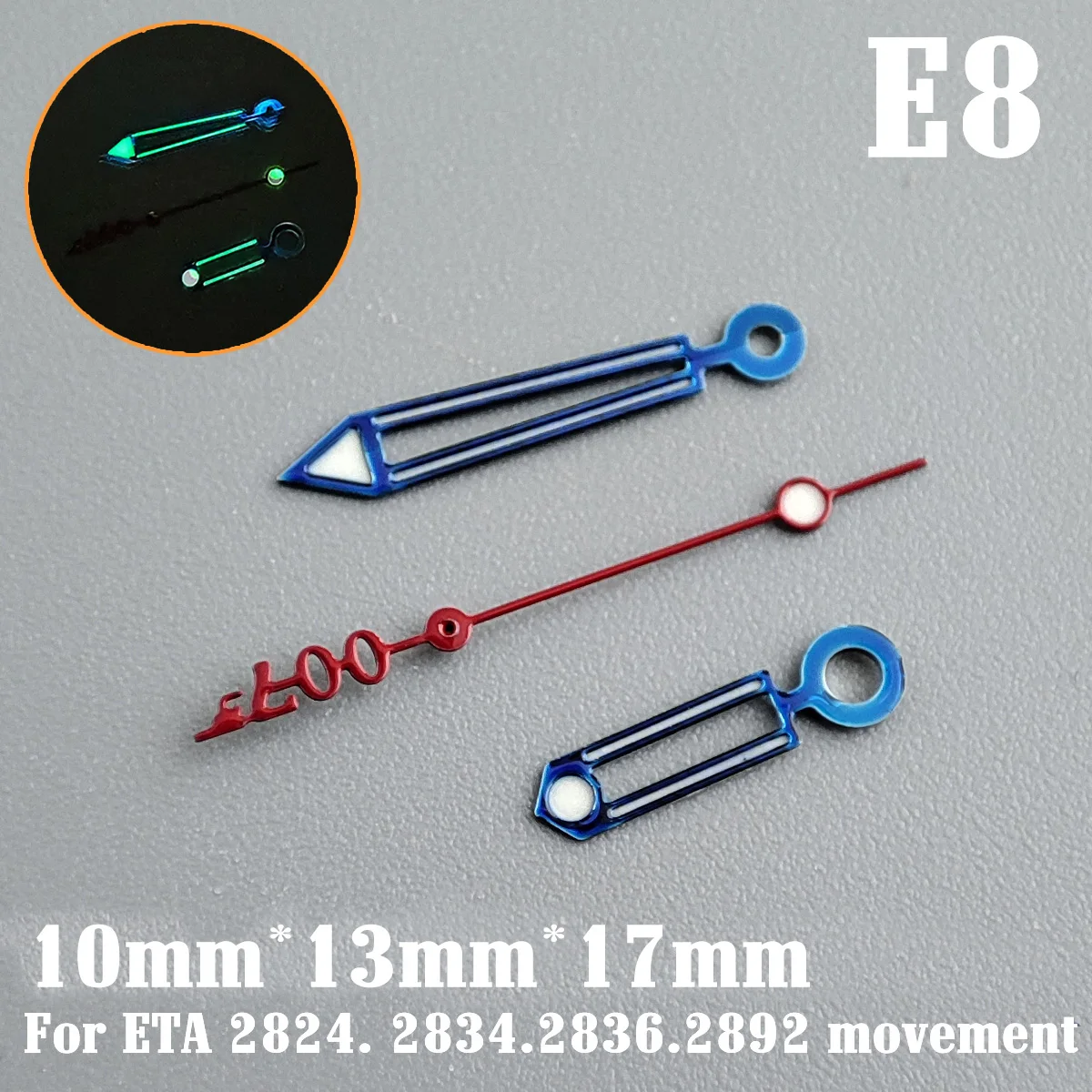 Green Super Luminous Watch Hands
