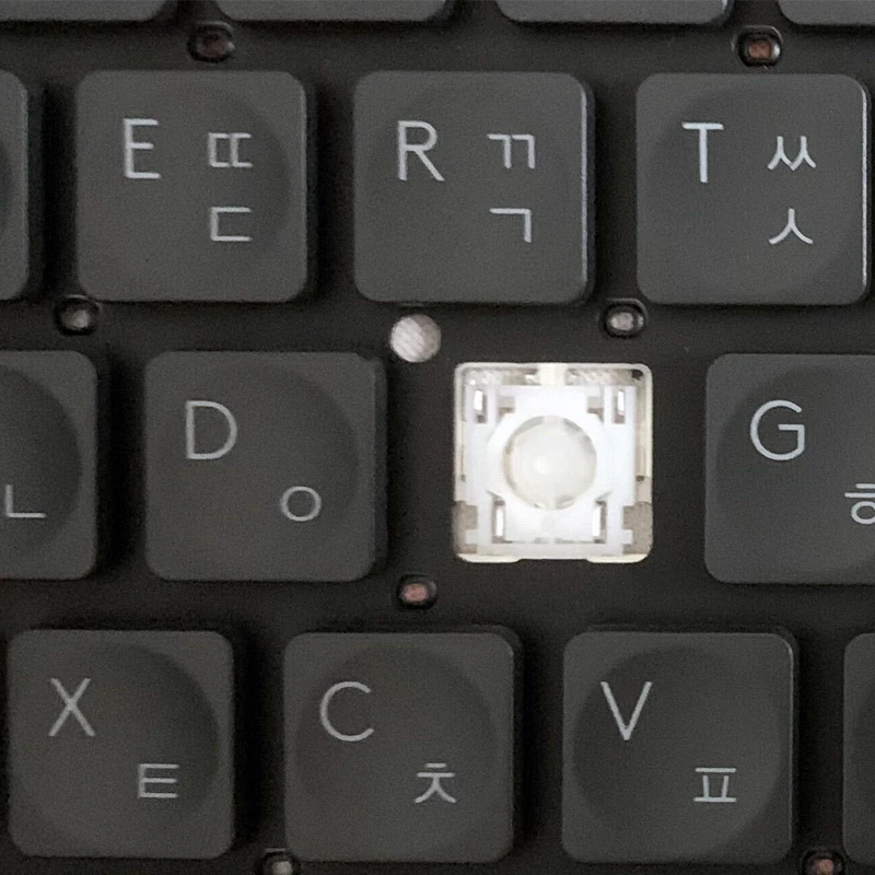 Substituição kr Keycap Key Cap Clipe de Tesoura Dobradiça para Logitech Craft mx Yr0073 Clipes e Teclas de Teclado Coréia do Sul - Imagem 4