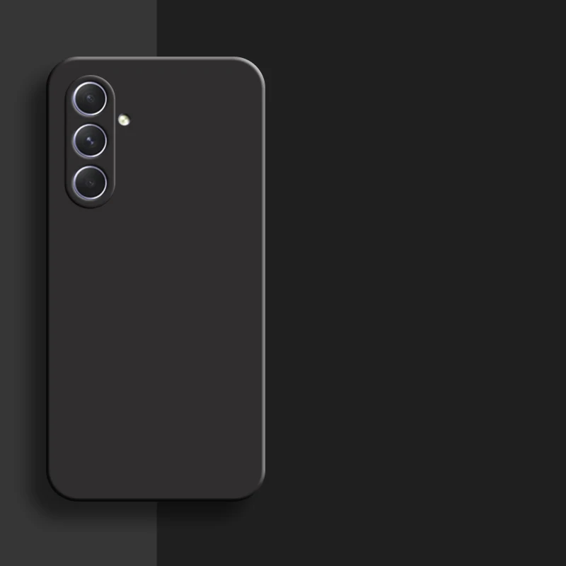 Square Liquid Silicone Shockproof Phone Case Cover
