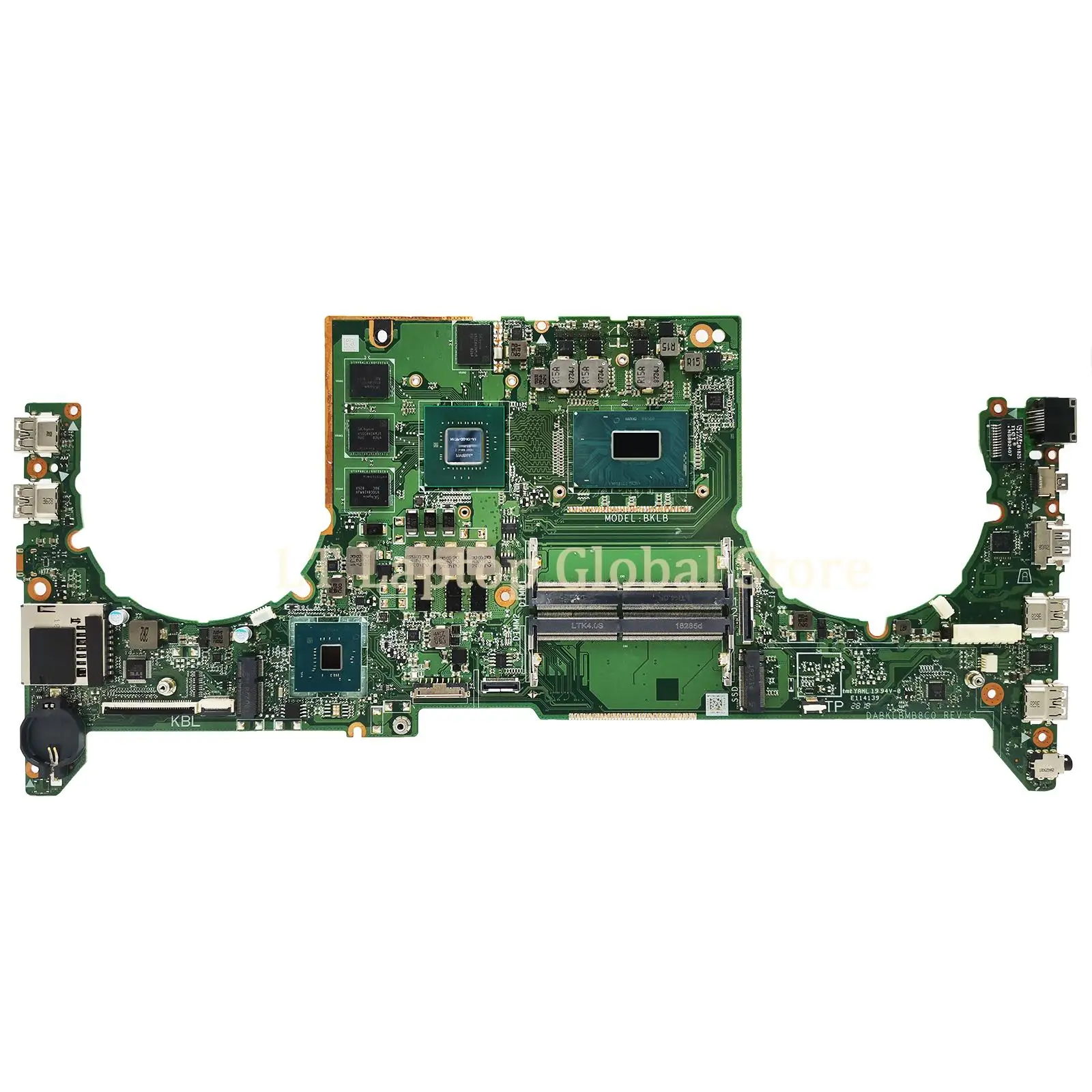 GL503GE Mainboard For ASUS ROG Strix S5BE GL503G PX503GE MW503GE Laptop Motherboard DABKLBMB8C0 I5 I7 8th Gen GTX1050Ti/4G