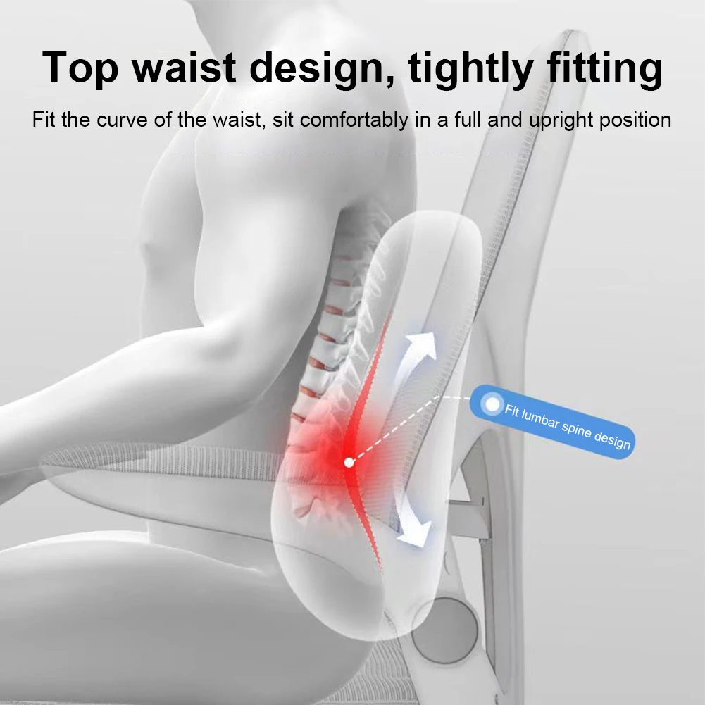 Pillow for Driving Seat Memory Foam Lumbar Pillow for Lower Back Pain Relief, Lumbar Support Cushion Car Seat
