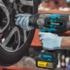 Gisam 3100N.M Torque Brushless Electric Impact Wrench 3/4 inch Cordless Electric Wrench Power Tools for Makita 18V Battery 2
