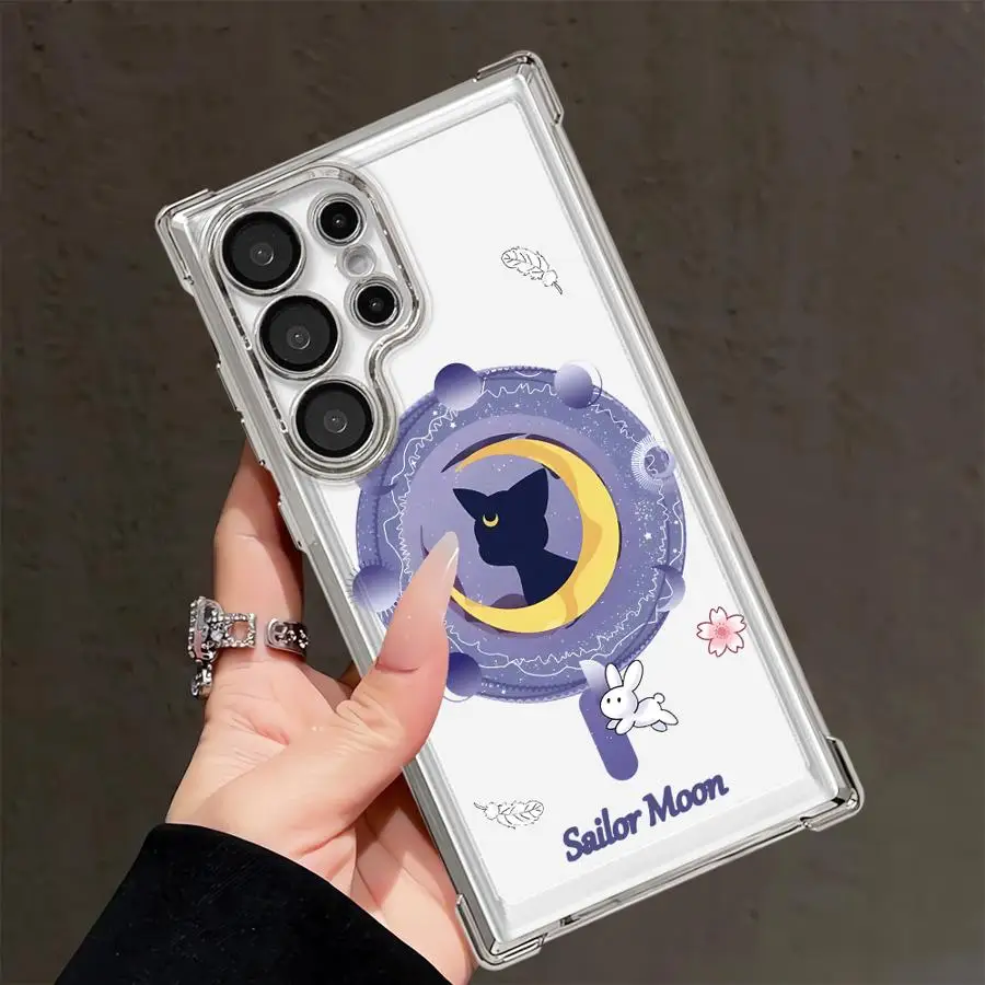 Sailor Moon Cat Manga Soft Phone Cover Case