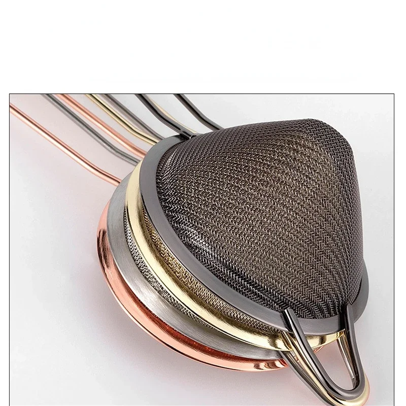 Cocktail Shaker Strainer Fine Mesh Stainless Steel Conical Cocktail Bar Strainer