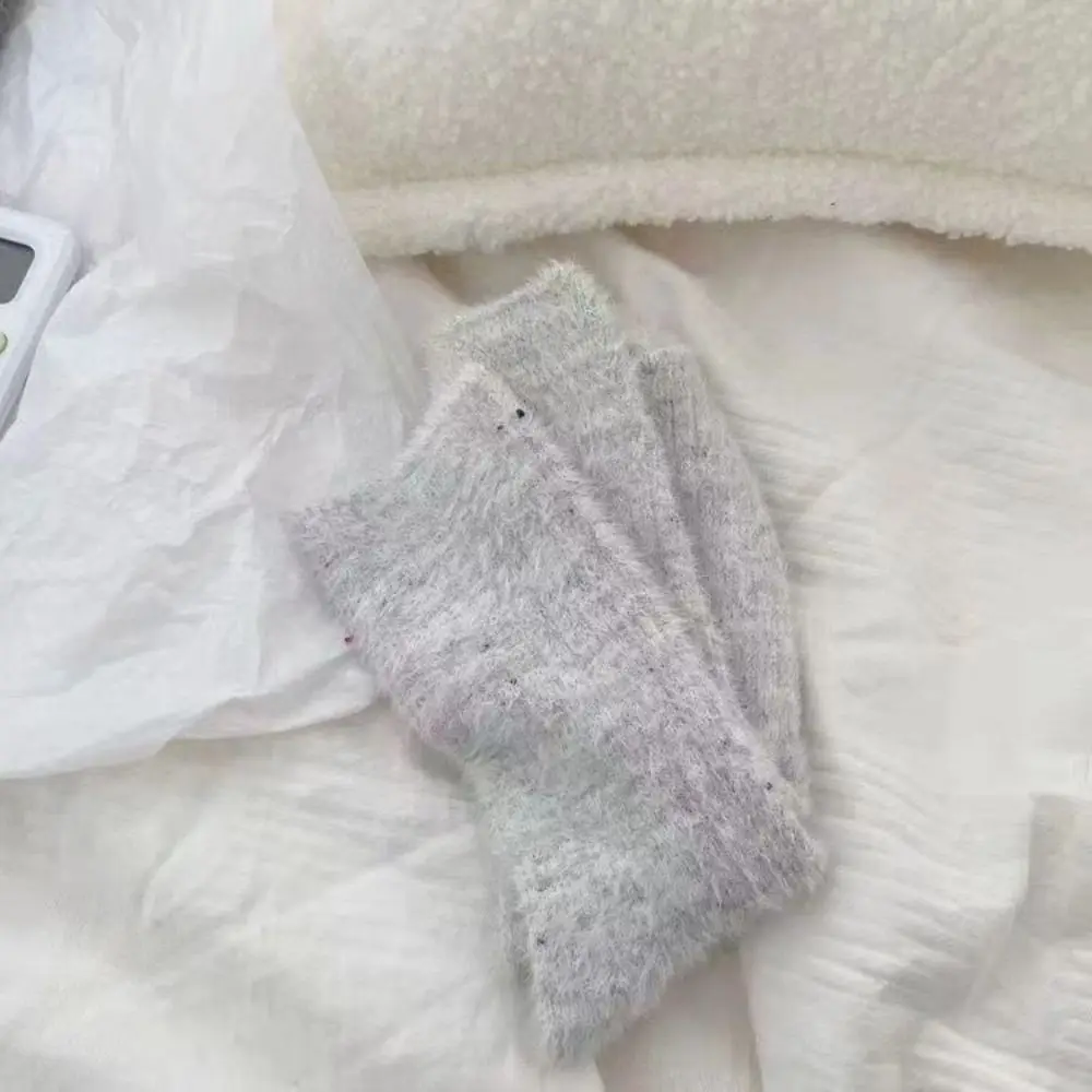 Soft Mink Velvet Winter Socks for Women