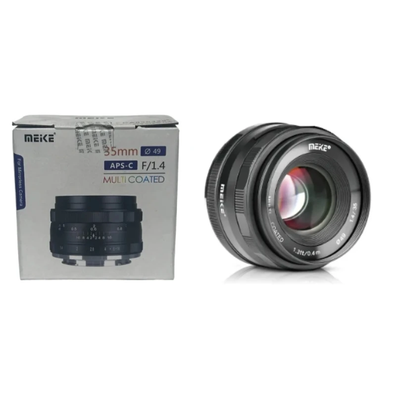 Aps C Meike 35mm F1 Mft Meike 35mm APS-C Standard Fixed Focus Lens