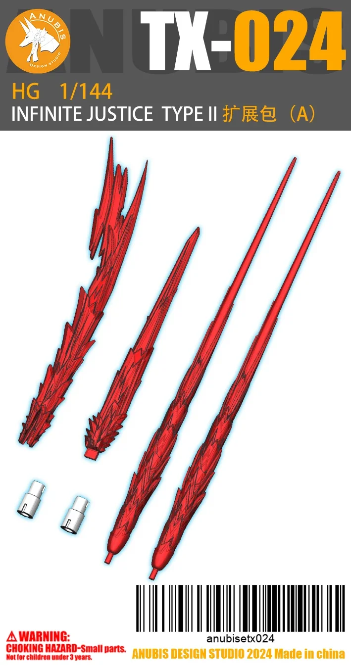 Anubis Gundam upgrade parts HG 1/144 with TX024 Infinite