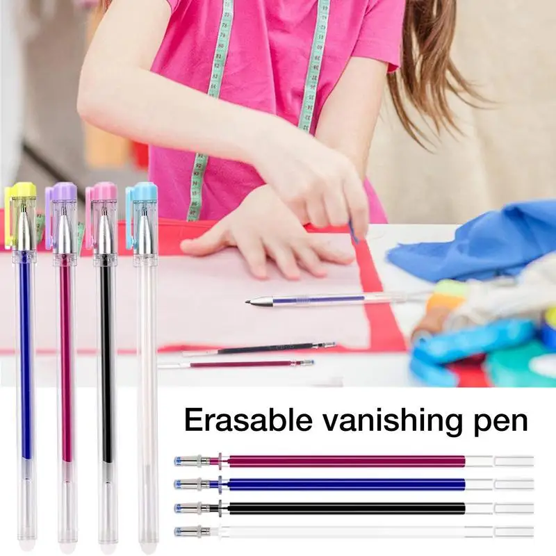 Fabric Markers For Sewing Embroidery Pen With Disappearing Ink