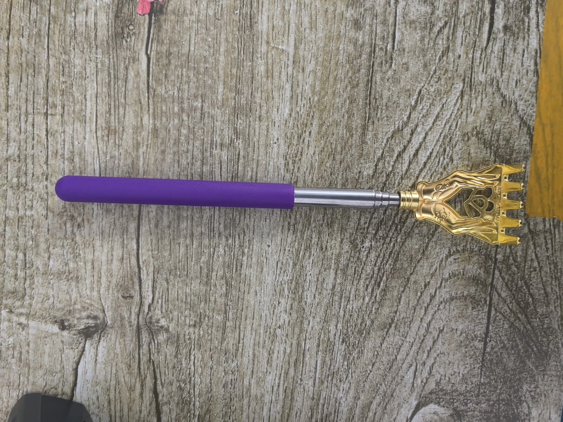 סכין גב מתרחבת לעיסוי מפלדת אל-חלד סכין גב מתרחבת מקל גרד טלסקופי מוצרי בריאות האקל