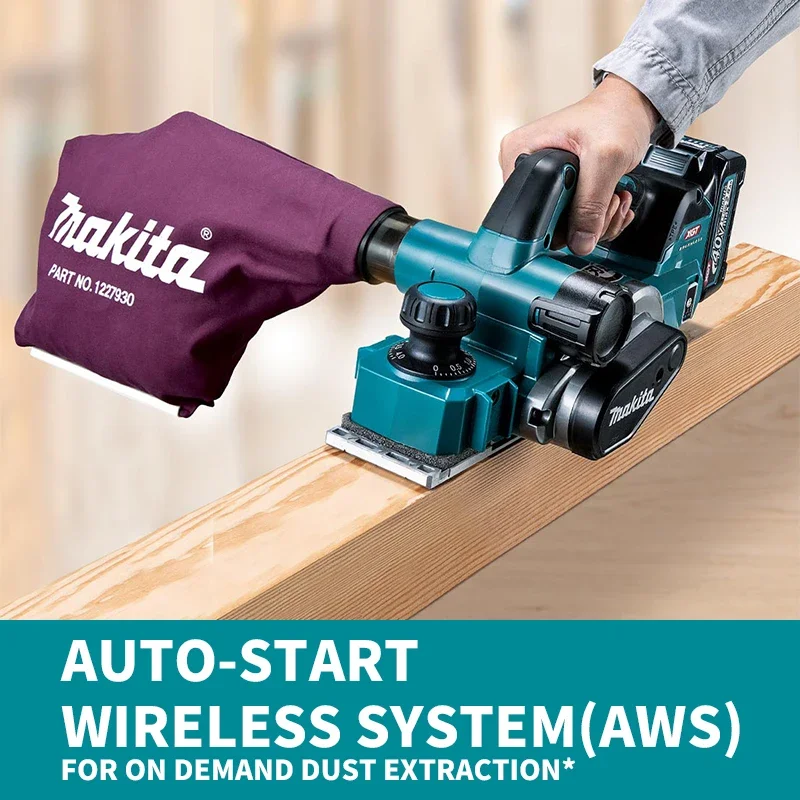 Makita KP001GZ XGT Brushless Cordless 82MM Planer 40V Lithium