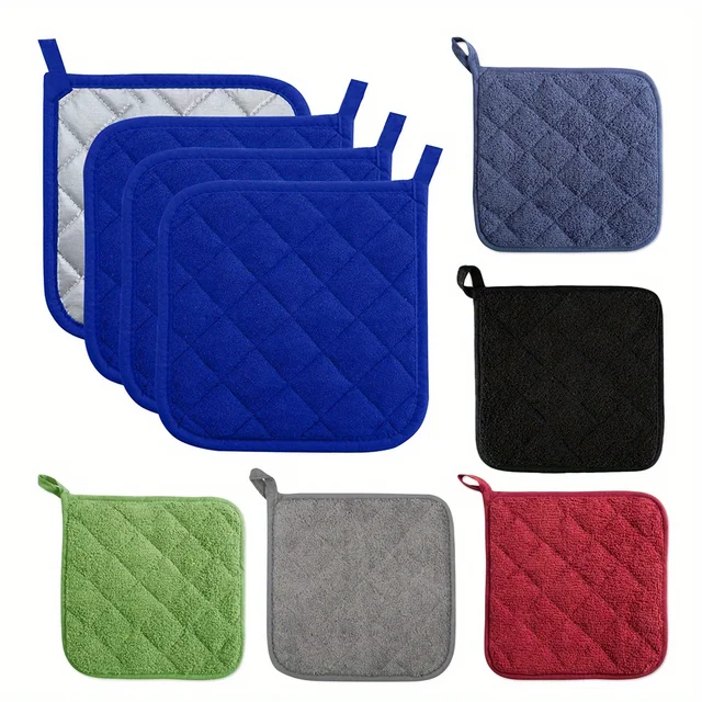Hot pad Asciugamano da cucina Tappetino da tavolo resistente al calore Tappetino antiscivolo per pentole Cuscino per proteggere lo strumento da tavolo Tavolo resistente al calore ﻿ 1