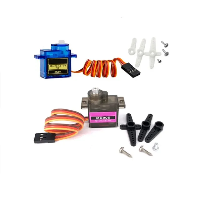 Sg90 Mg90S Servo Per Modello Di Elicottero Barca Per Arduino Giocattolo Aereo Ad Ala Fissa Elicottero Modelli Di Aerei 90 180 360