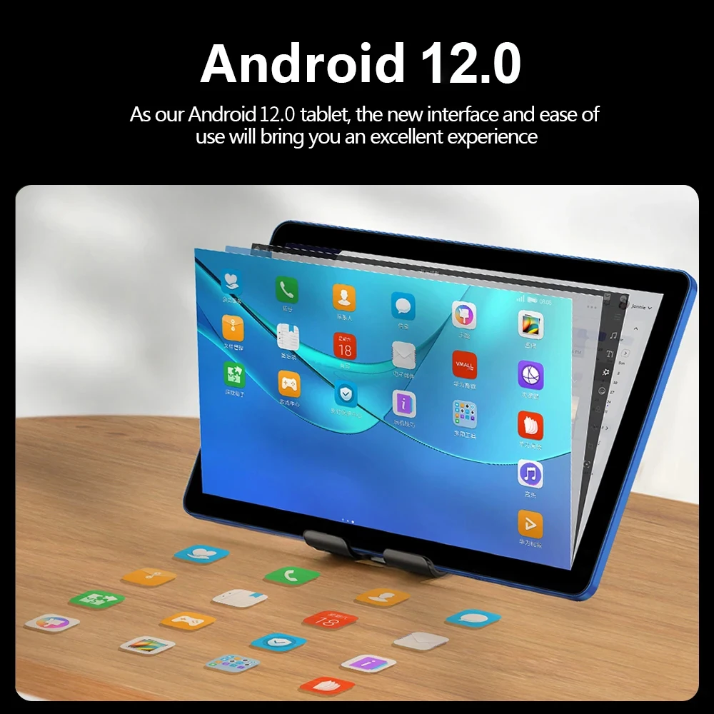 Global Firmware Original BDF P40 Delicate Ai CPU 8GB+128GB Octa Core Android 12 ,10.35 Inch HD LCD Screen Wifi Tablet Pad Tablet 4