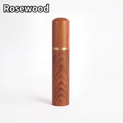 Stainless Steel Espresso Tamper & Distributor Tool Kit (Rosewood)