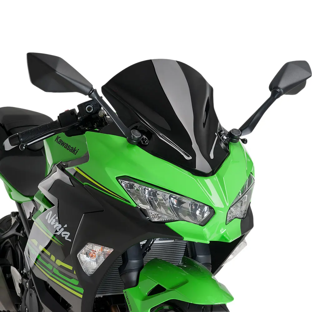 

Front Screen Windshield Windscreen For KAWASAKI Ninja 250 EX400 Ninja 400 2018 2019 2020 Motorcycle Accessories Wind Deflectors