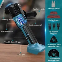Machine à meuler sans fil Makita DTM51, machine à tailler les bords, machine à rainurer sans balais, pelle électrique, batterie Makita 18V 4