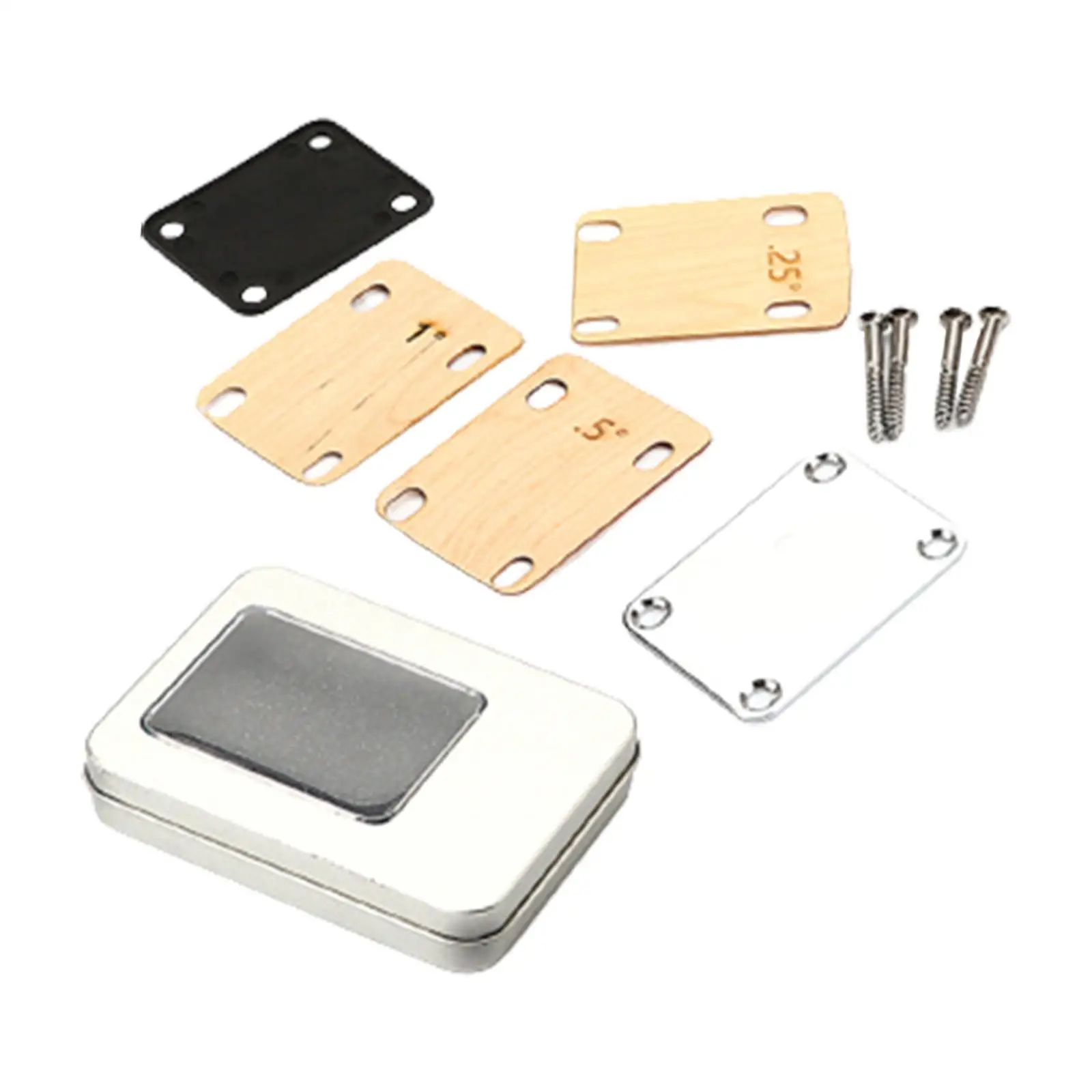 

Guitar Neck Shims Guitar Neck Bottom Adjusting Shims for Guitar Neck Protection Bass Electric Guitars Accessories Repair Kits