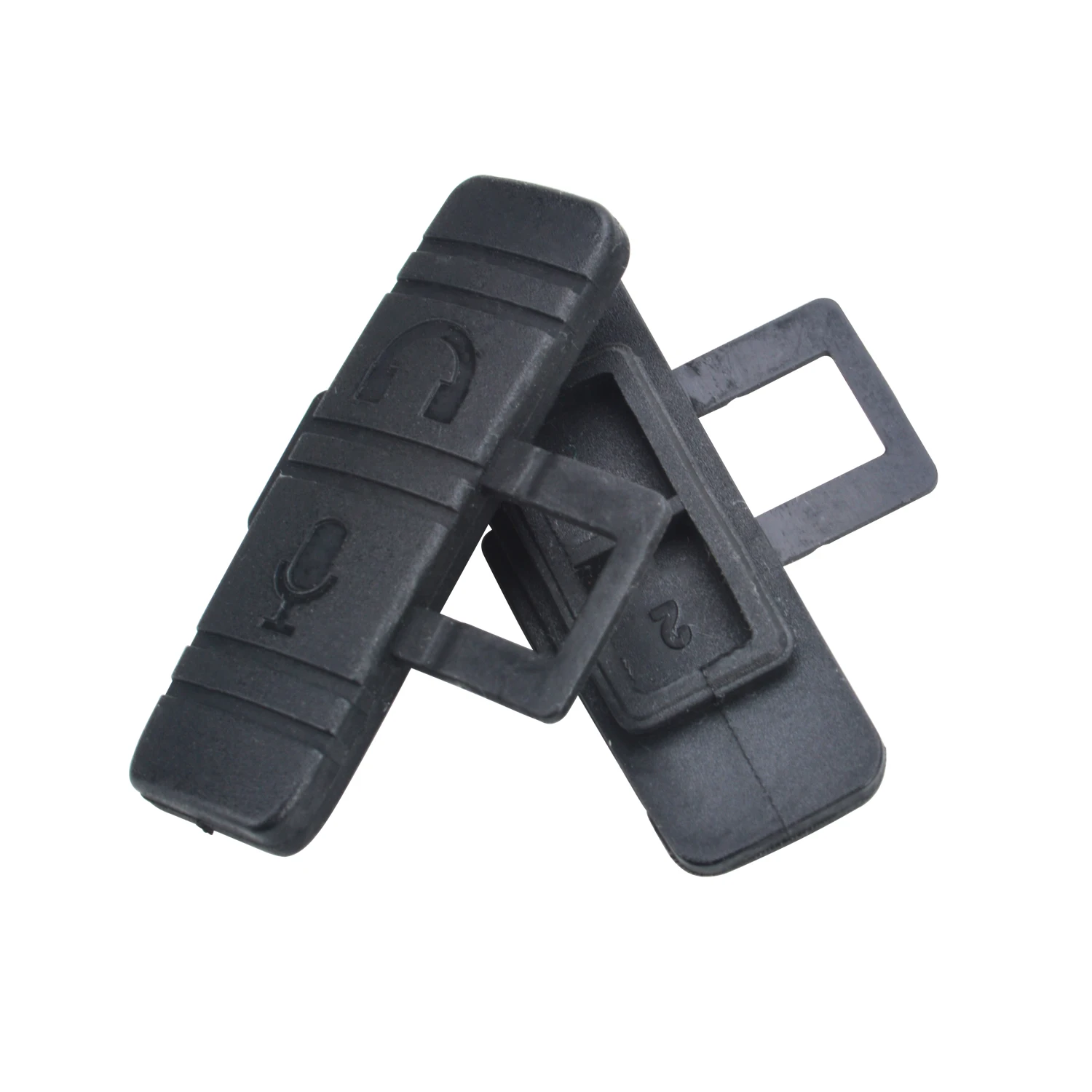 Walkie Talkie Parts Anytone AT-D878UV Plus AT-D878UVII Plus AT-D878S Headphone Microphone Mic Rubber Dust Cover