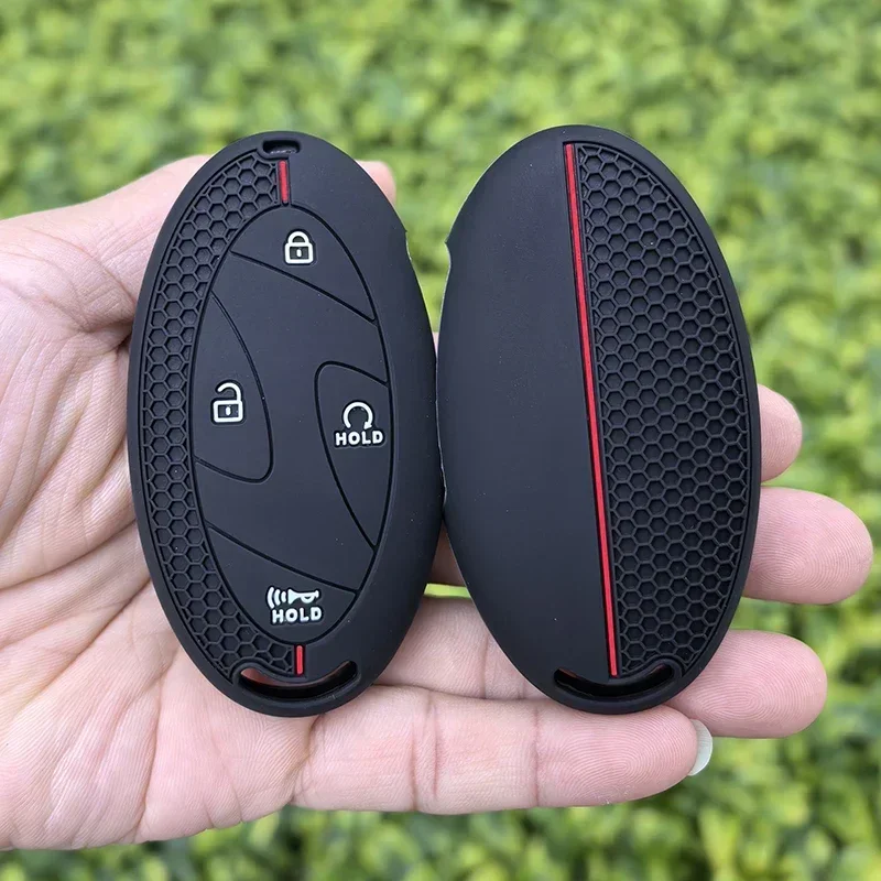 Car Key Case Cover Shell Fob Holder for Hyundai New Kona SX2 IONIQ 6 New Grand Prix GN7 key case cover,key case,car key shell,flip key fob shell,remote control case cover
