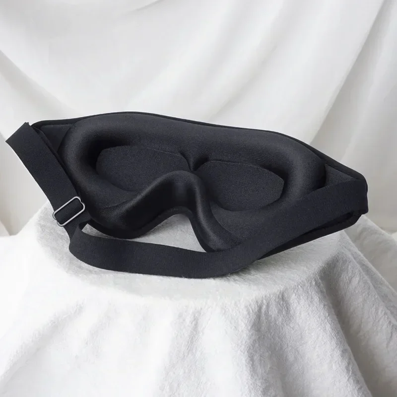 Deluxe 3D Memory Foam Sleep Mask for Ultimate Comfort and Total Light Blocking