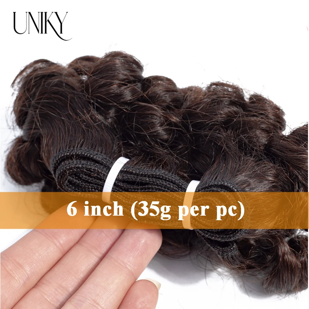 Human Hair Extensions Human Hair Bundles 10A Raw Brazilian Hair Bundles Bouncy Curly Bundles Human Hair Weave Remy Extensions For Women