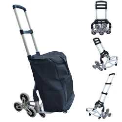 150KG All Multi-purpose Trolley with Wheels Aluminum Alloy Tool Cart Trolley Travel Carry Luggage Shopping Cart Portable Home