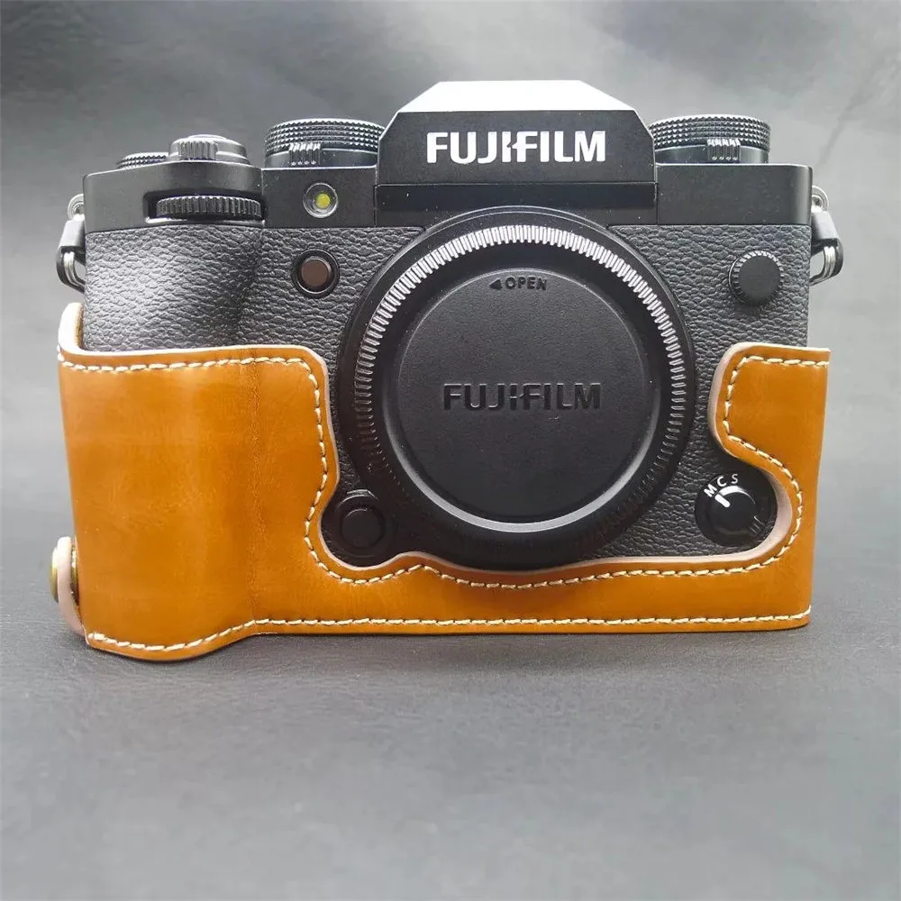 カメラ用PUレザーケース,Fujifilm用,Fuji xt5 xt4 xs10 xs20 xt200 x10