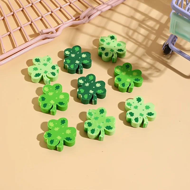 100 gomme da cancellare a forma di foglia in colori assortiti - immagine 4