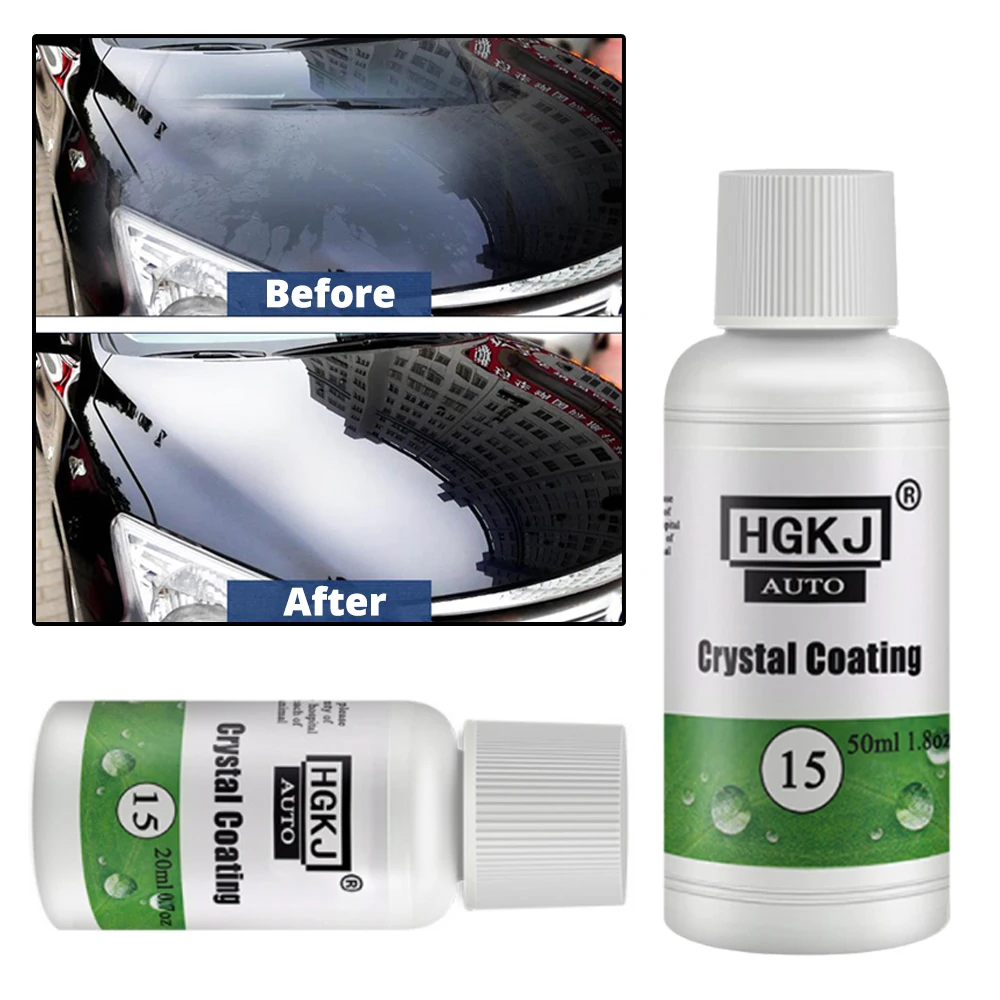 HGKJ 15 20ml/50ml/100ML Car Detailing Polish Paint Cleaner Rust Tar