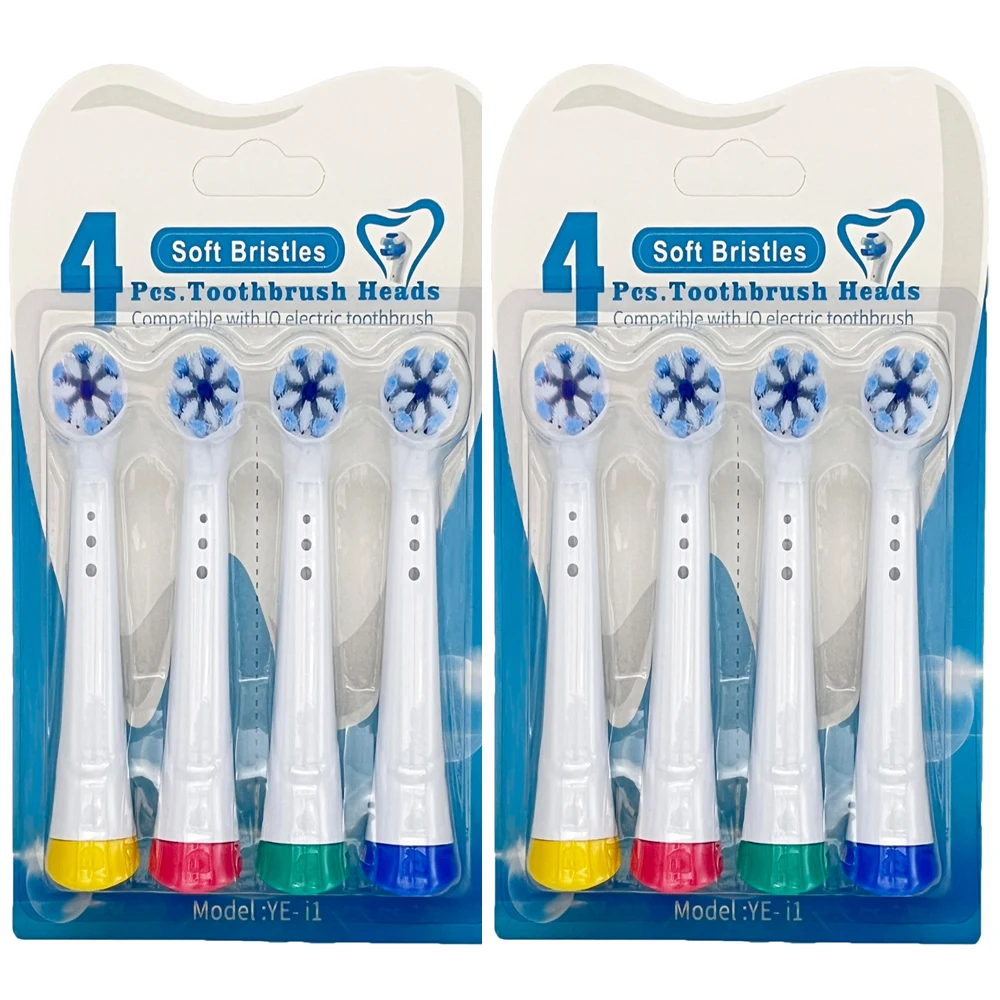 

Compatible with Oral-B iO 3/4/5/6/7/8/9/10 Series Ultimate Clean Electric Toothbrush Replacement Brush Heads,8 Pack