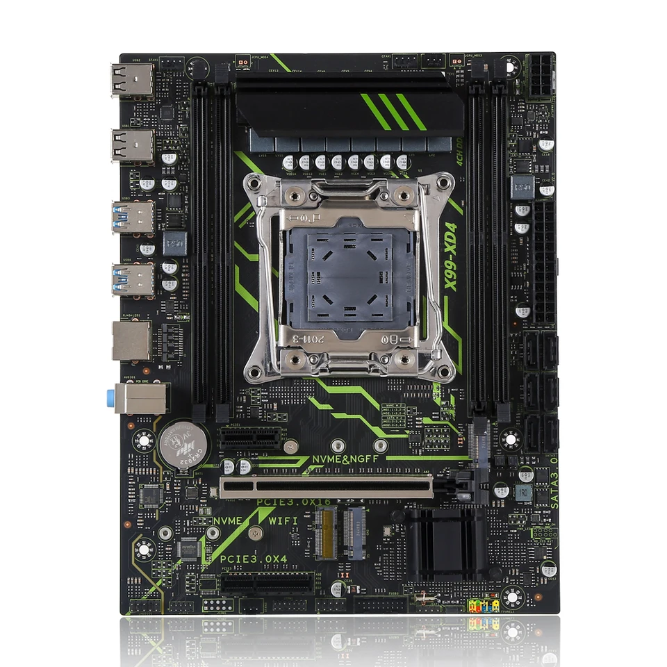 Xeon-デスクトップマザーボードキット,x99 e5 2667 v4 16gb 2666mhz