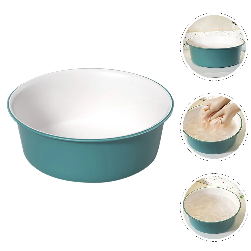 

Wash Basin Washbasin for Face Cleansing Plastic Dish Kitchen Storage Laundry Tub