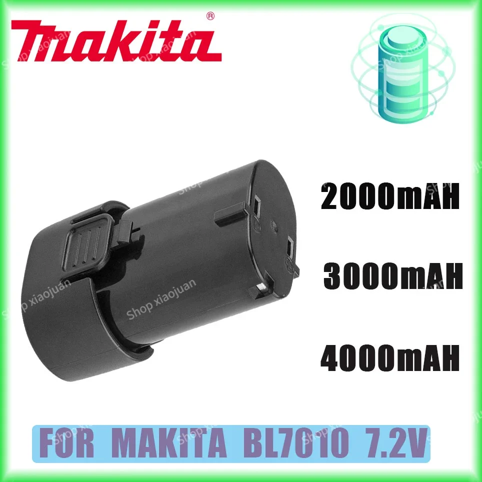 

Сменный литий-ионный аккумулятор BL7010 7,2 В 200 0 мАч/3000 мАч/4000 мАч для Makita 194355-4 TD020 TD020D TD020DS DF330D ML704 TD090D Tools